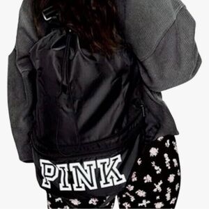 Victoria's Secret Black and White PINK Bag